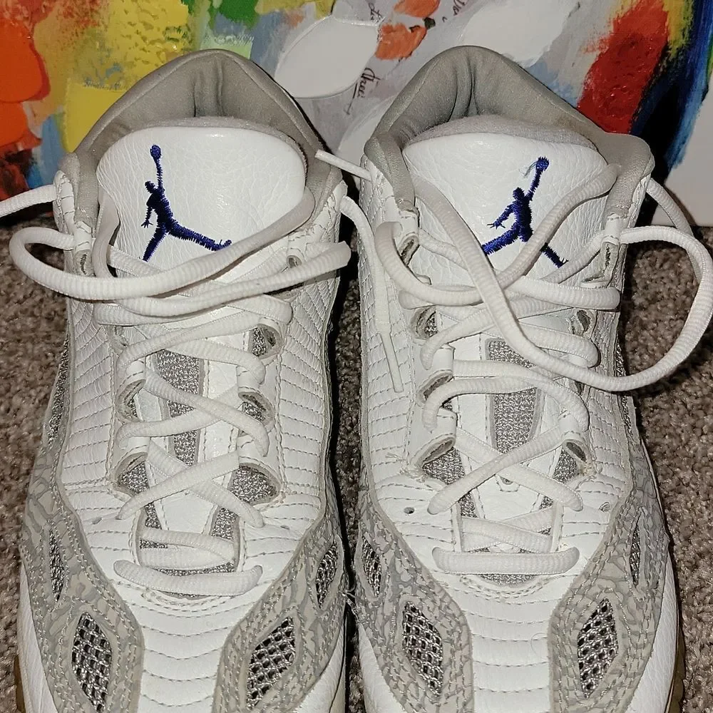 Jordan 11 XI Low IE OG Cobalt 130270-101 Vintage 1996 Mens Size 10 10.5 READ